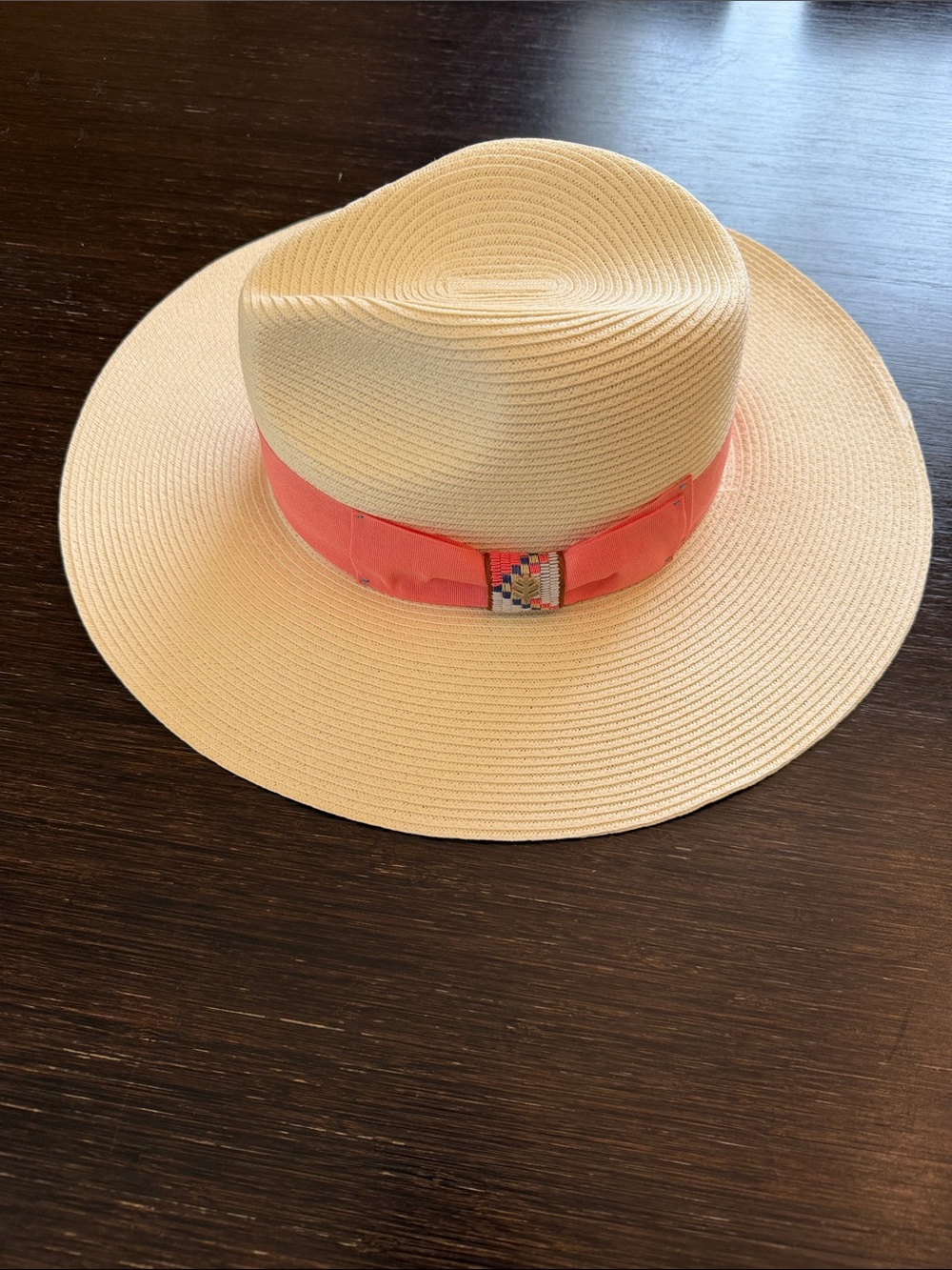 NWT Coolibar Christy Large Brim Fedora With Fancy Bow